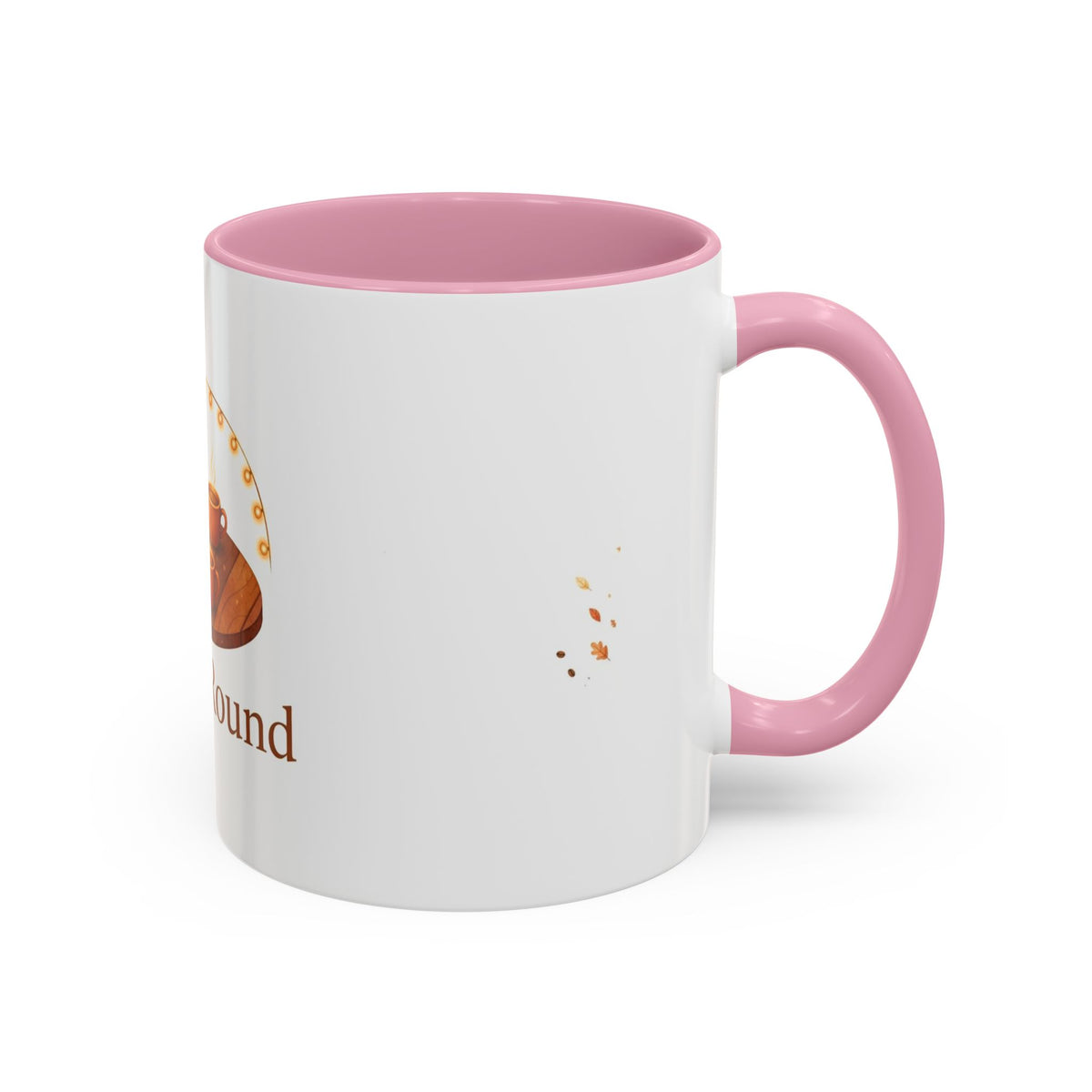 Gather Round color accent ceramic coffee mug — Amanda's Brew House