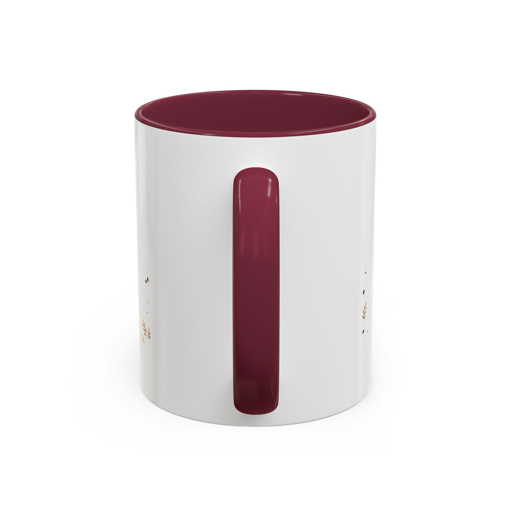Common Ground color accent ceramic coffee mug — Amanda's Brew House
