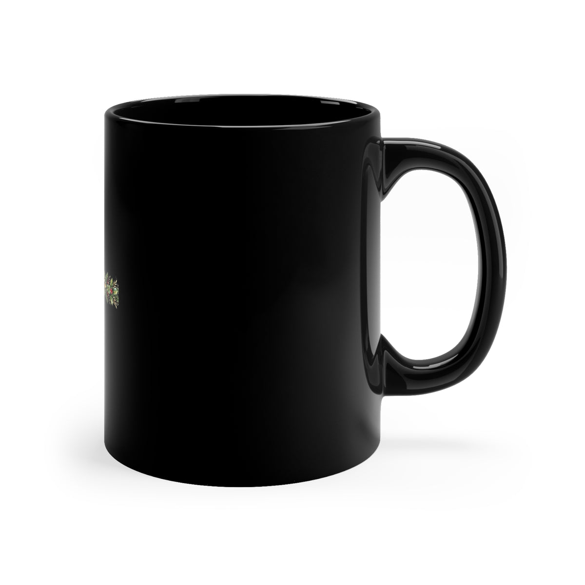Merry Everything — Christmas Coffee Mug | Black 11oz Ceramic