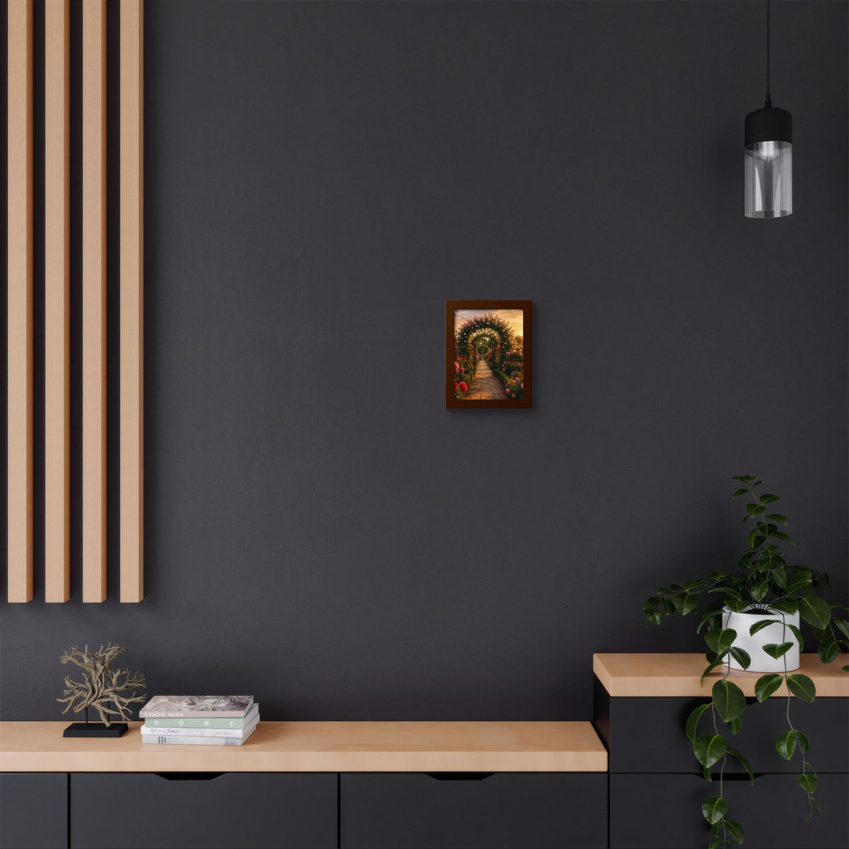 Rose Garden of Life — Framed Wall Art