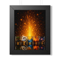 Elemental Fire Poster — Framed Vertical Wall Art — product image from Amanda's Brew House