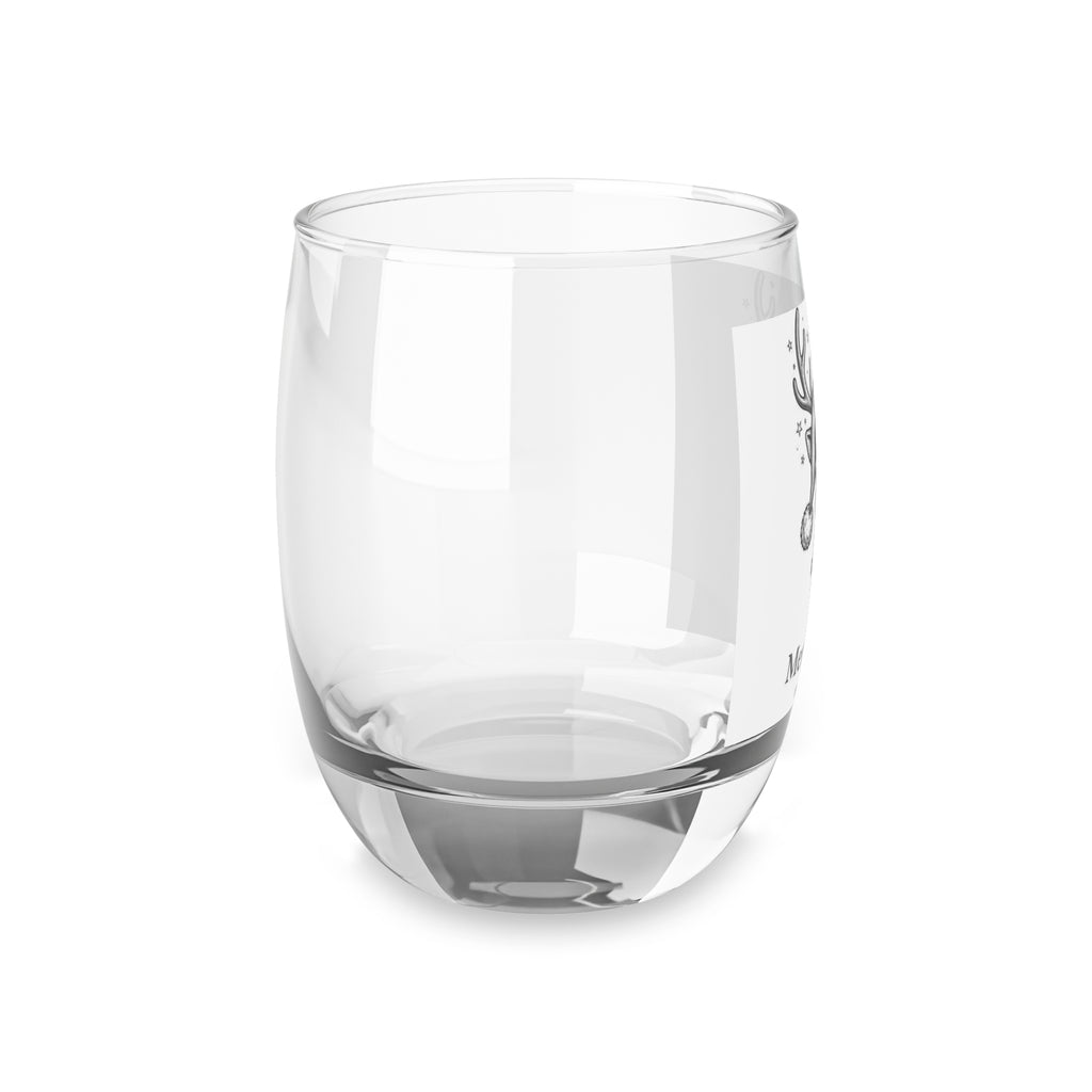 Merry & Tipsy — Funny Christmas Whiskey Glass | 6oz