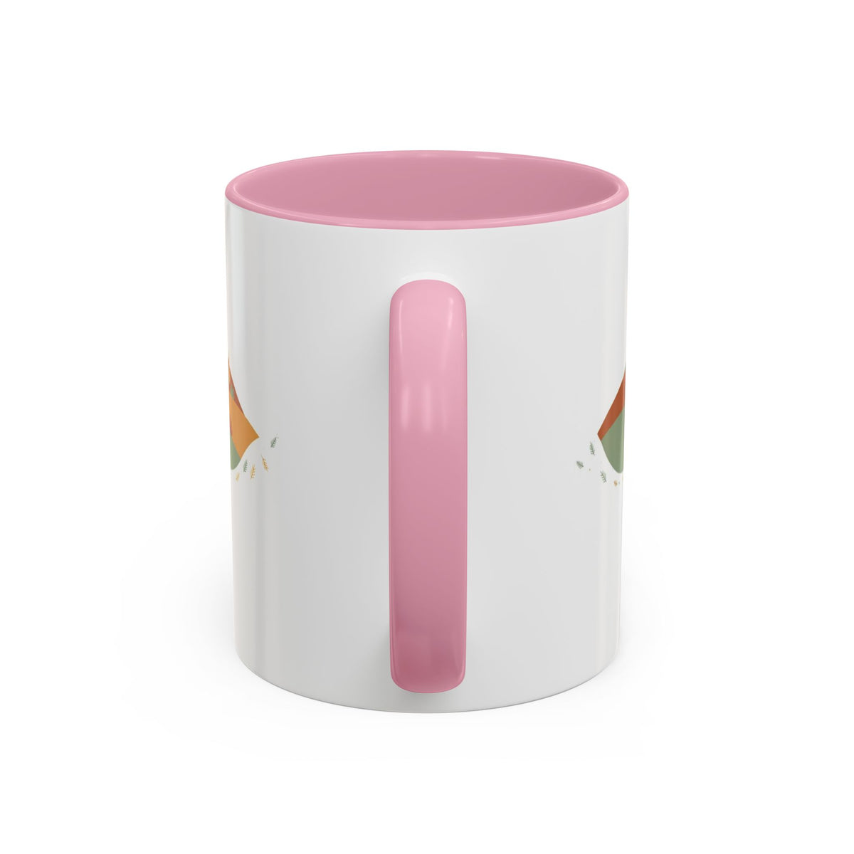 Open Road color accent ceramic coffee mug — Amanda's Brew House