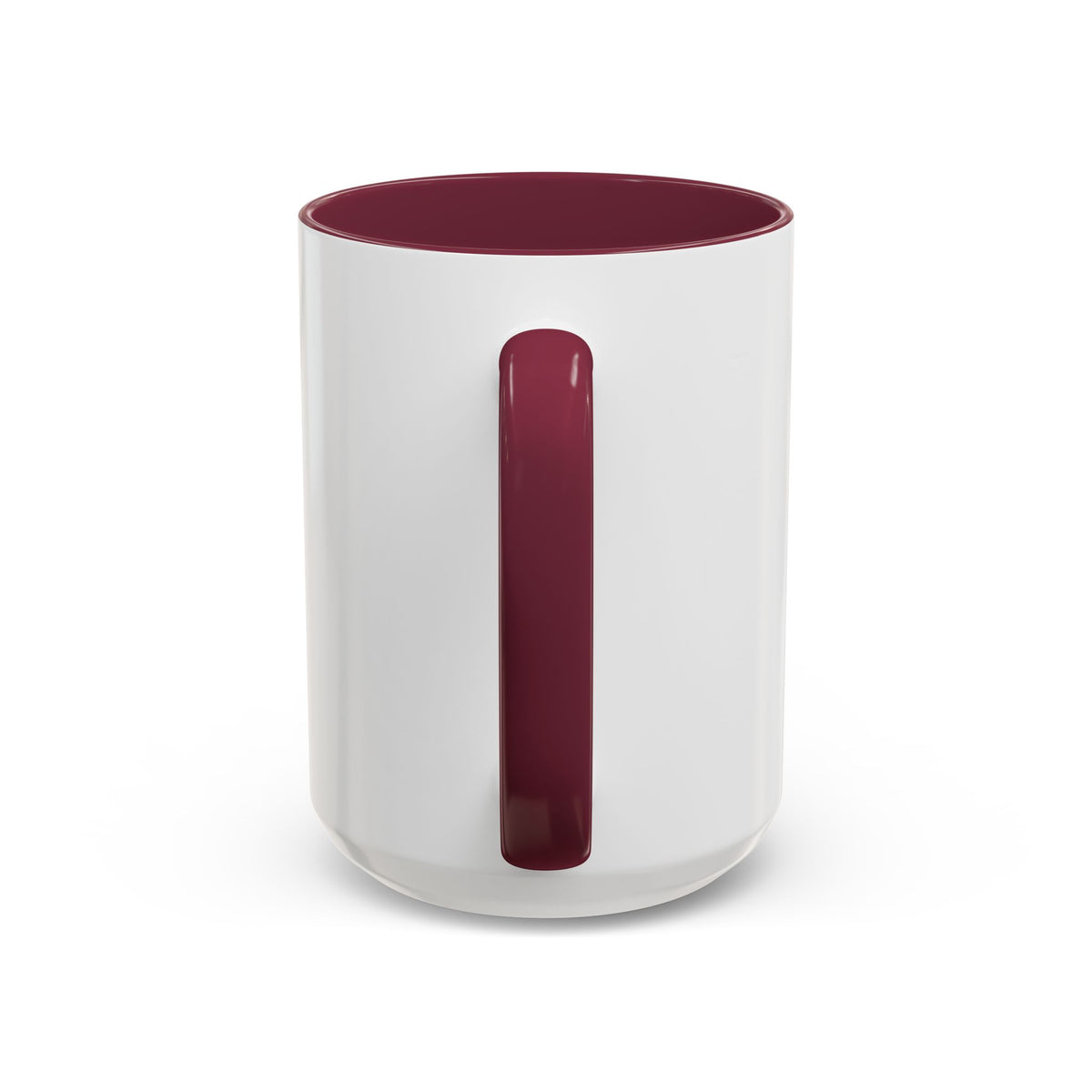 Tea Time Tranquility color accent ceramic tea mug — Amanda's Brew House