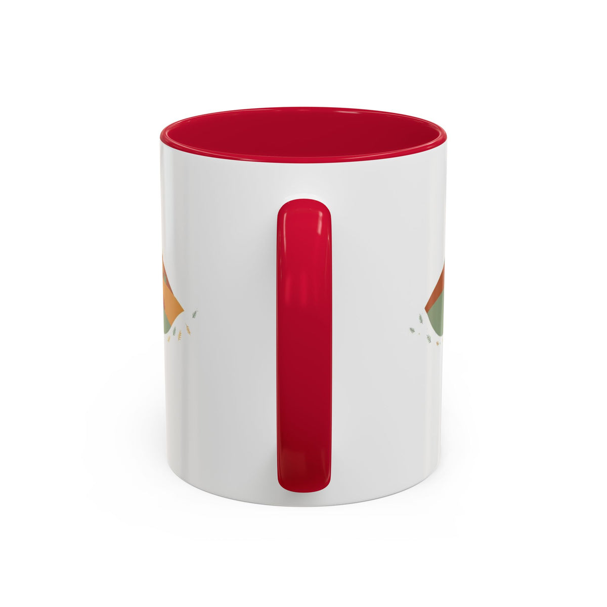 Open Road color accent ceramic coffee mug — Amanda's Brew House