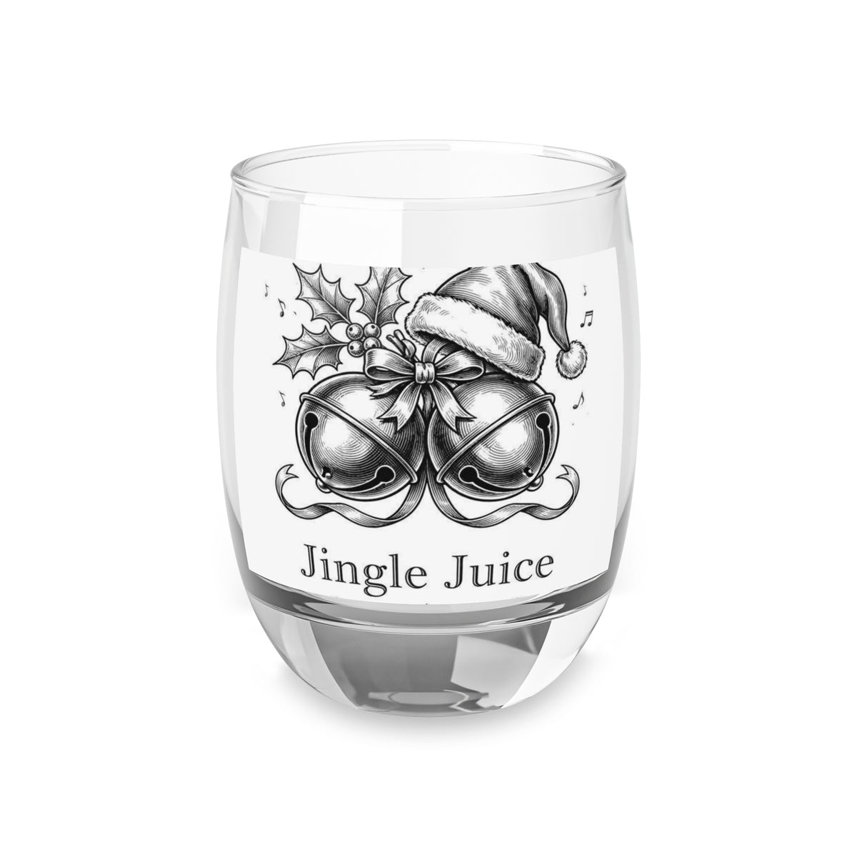 Jingle Juice — Funny Christmas Whiskey Glass | 6oz