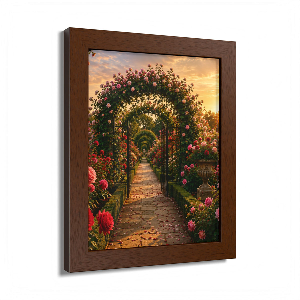 Rose Garden of Life — Framed Wall Art