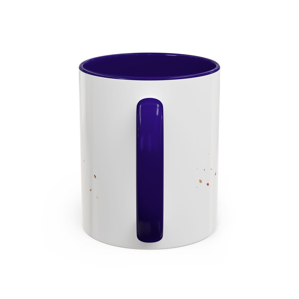 Sweater Weather Sips color accent ceramic coffee mug — Amanda's Brew House