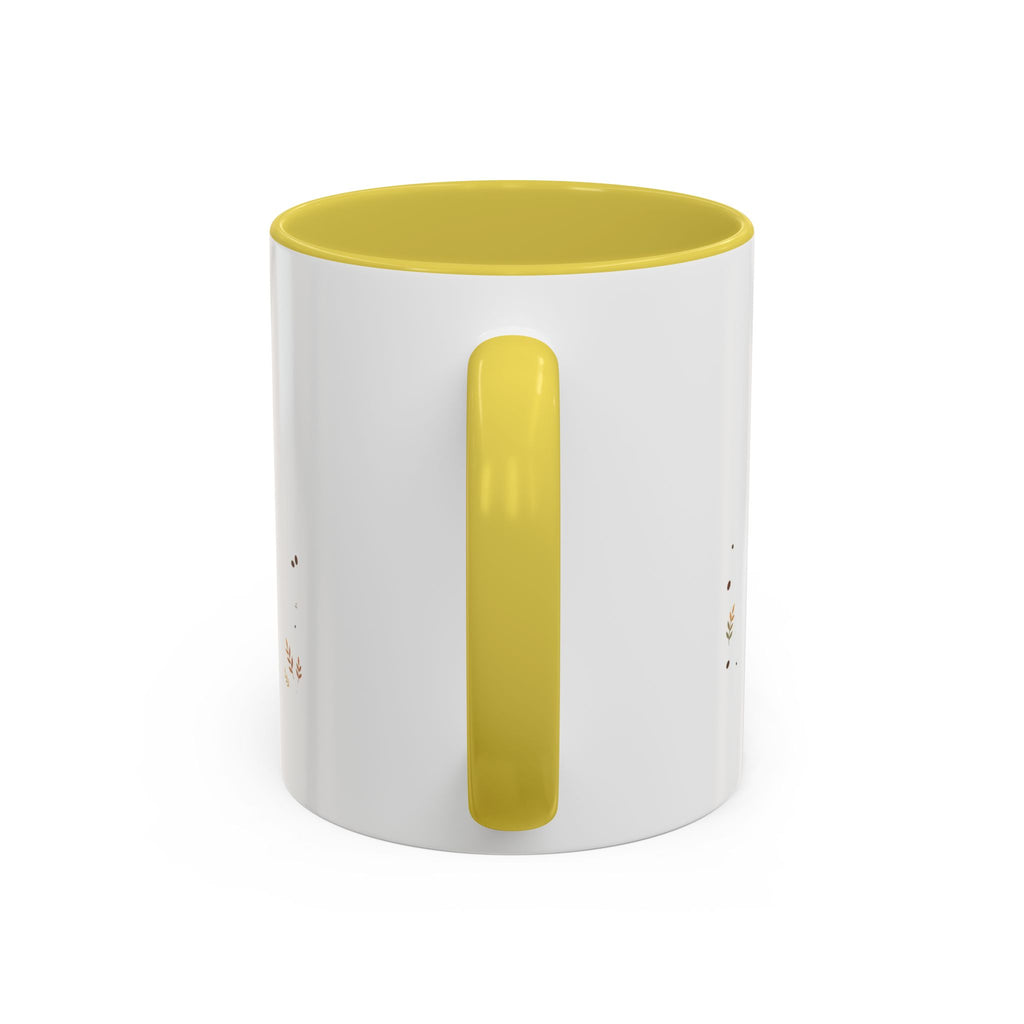Common Ground color accent ceramic coffee mug — Amanda's Brew House
