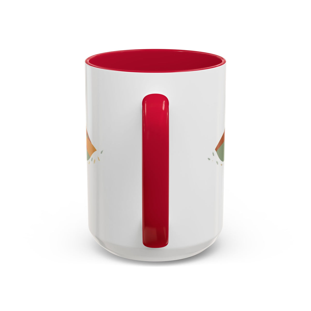 Open Road color accent ceramic coffee mug — Amanda's Brew House