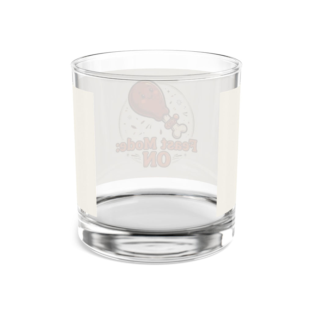 Feast Mode: ON — Funny Thanksgiving Rocks Glass | 10oz