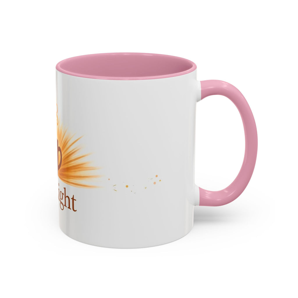 First Light color accent ceramic coffee mug — Amanda's Brew House