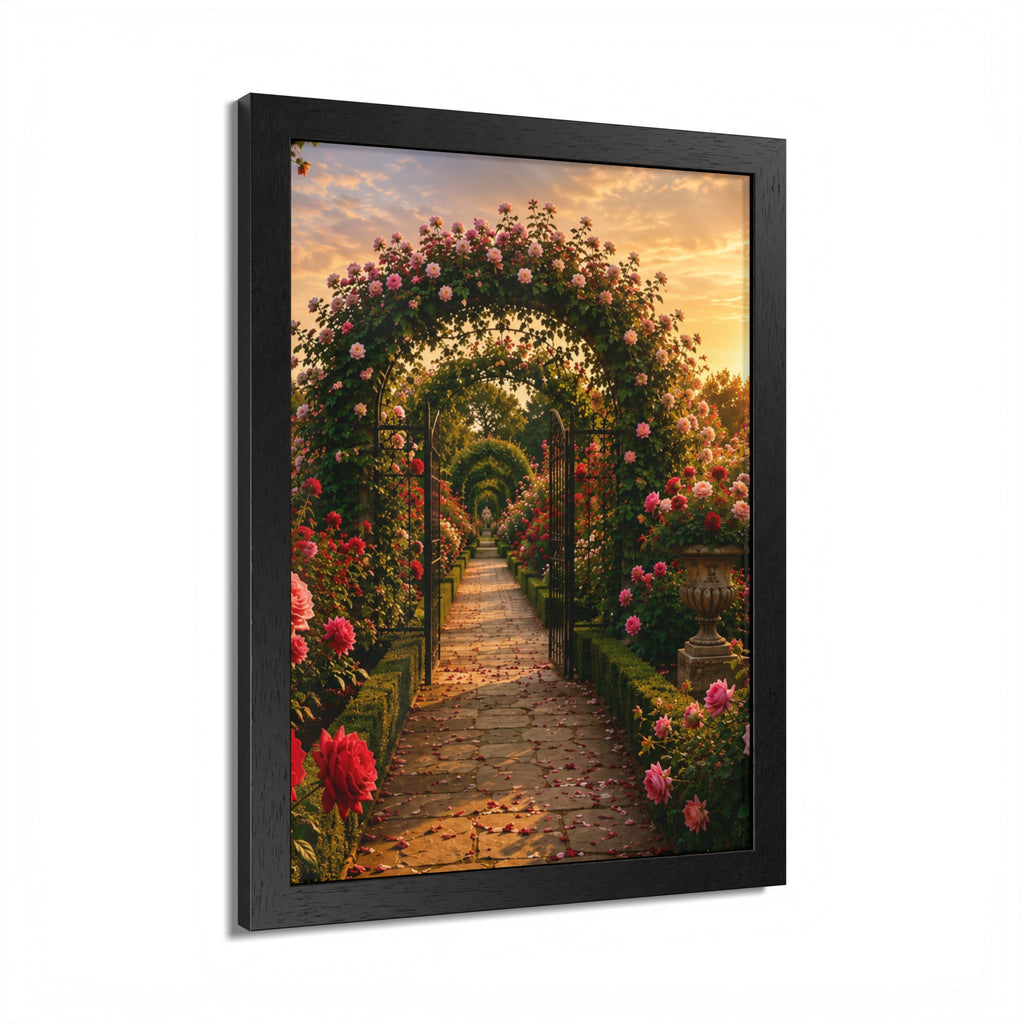 Rose Garden of Life — Framed Wall Art