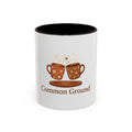 Common Ground color accent ceramic coffee mug — Amanda's Brew House