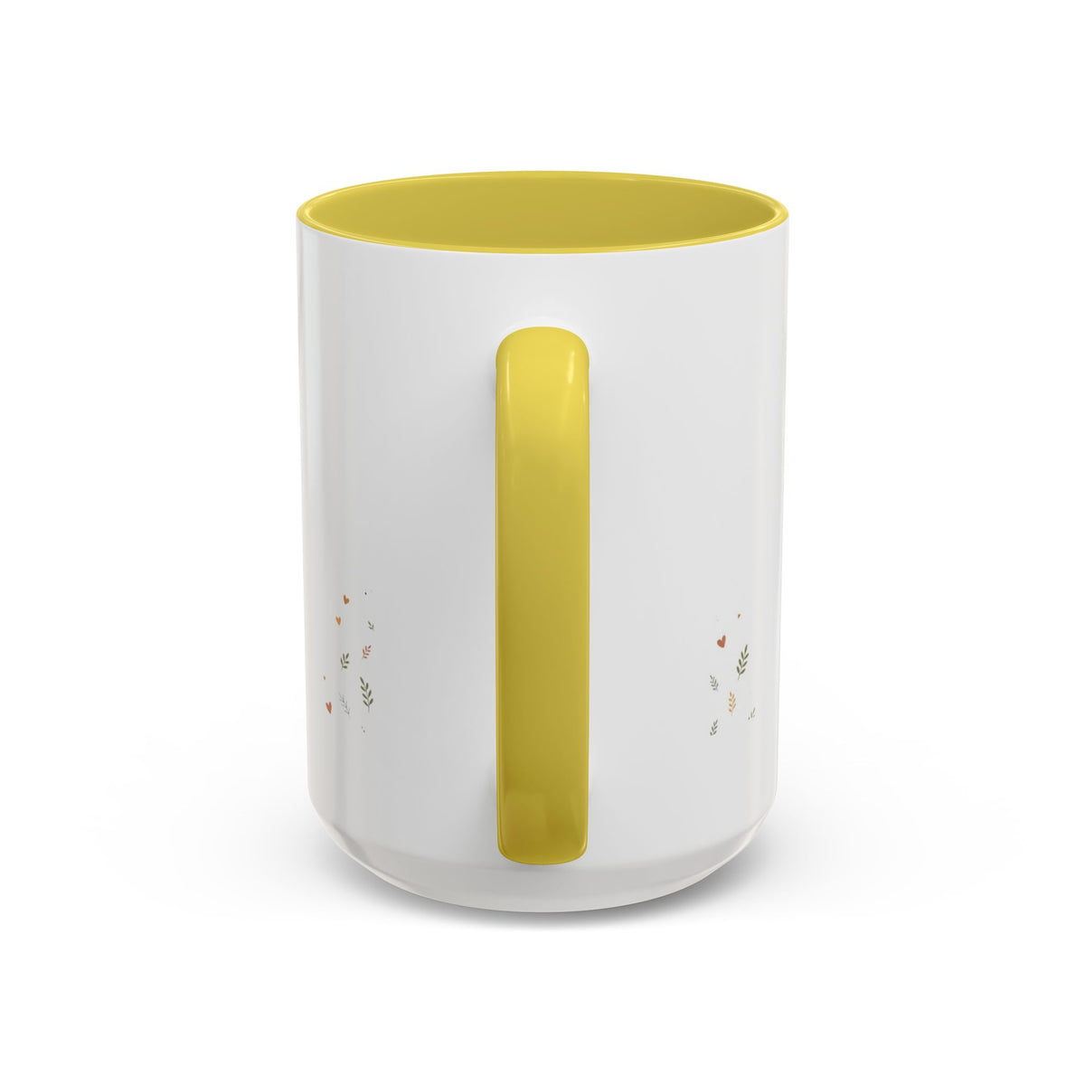 Home Is Where the Coffee Is color accent ceramic coffee mug — Amanda's Brew House