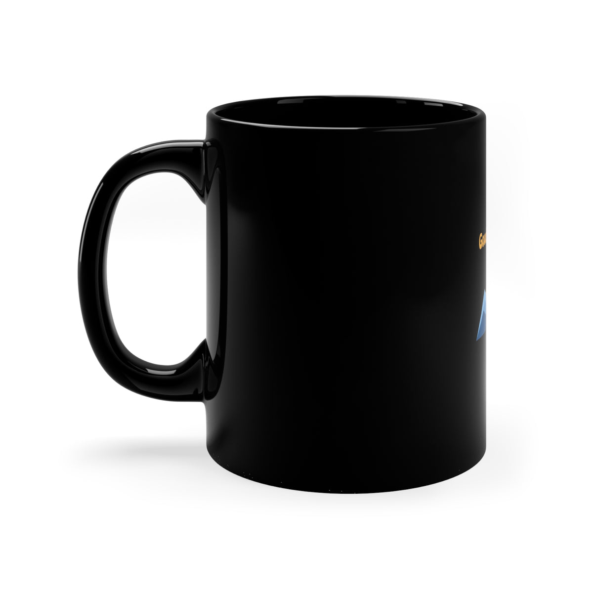 Good Mornings Start Here — Inspirational Coffee Mug | Black 11oz