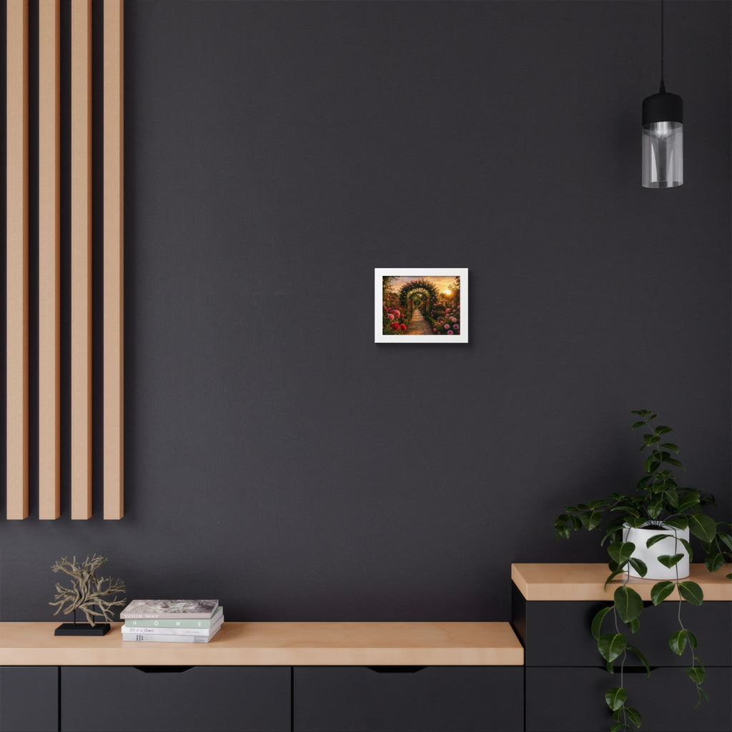 Rose Garden of Life — Framed Wall Art