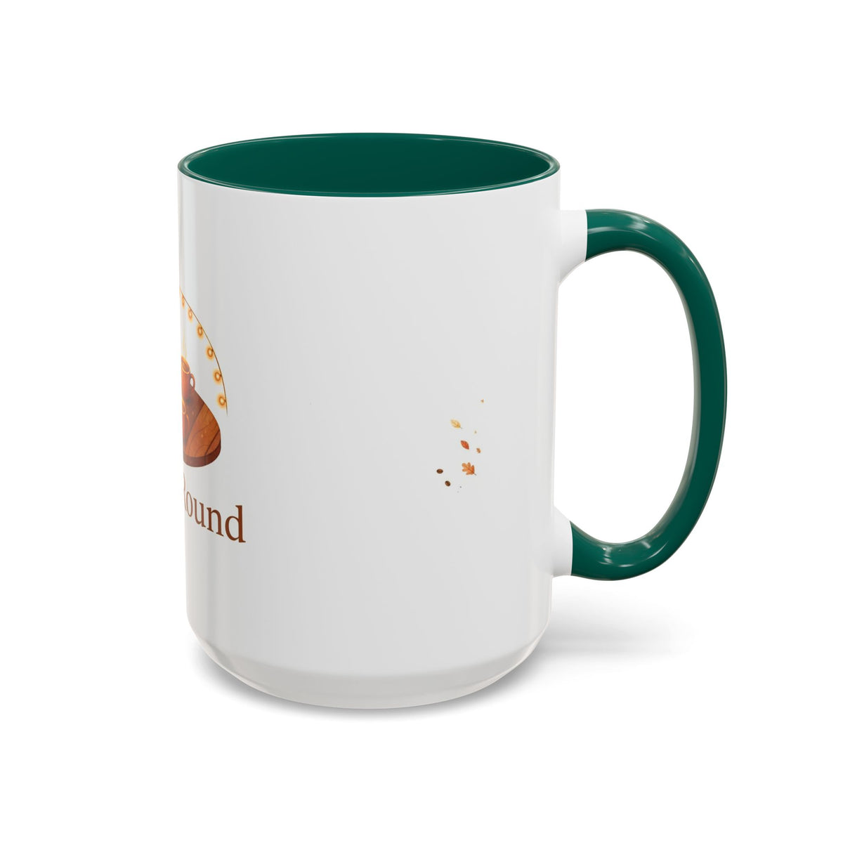 Gather Round color accent ceramic coffee mug — Amanda's Brew House