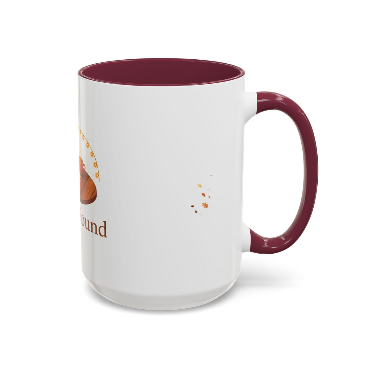 Gather Round color accent ceramic coffee mug — Amanda's Brew House