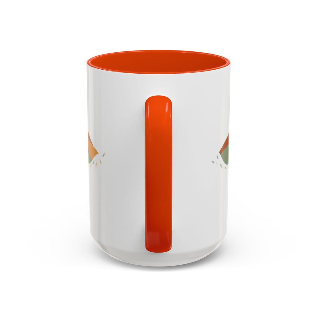 Open Road color accent ceramic coffee mug — Amanda's Brew House