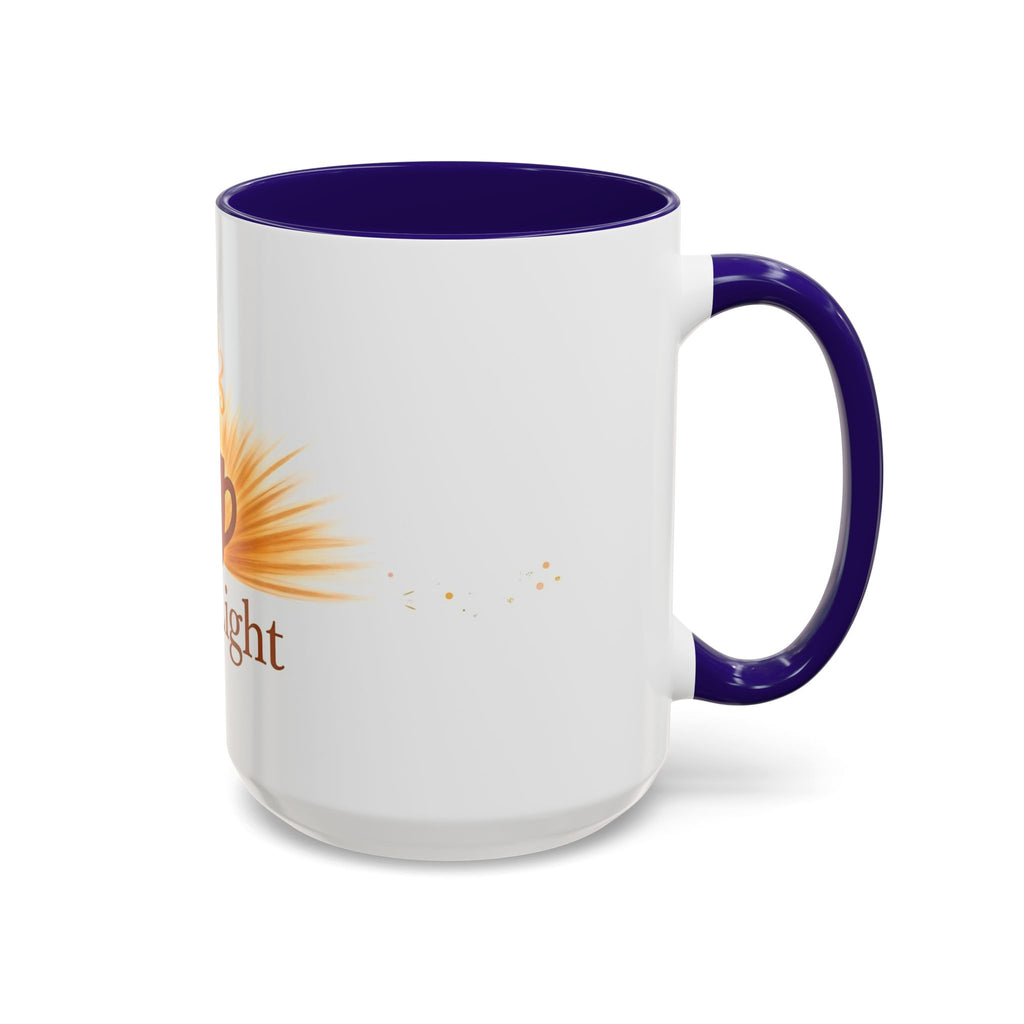 First Light color accent ceramic coffee mug — Amanda's Brew House