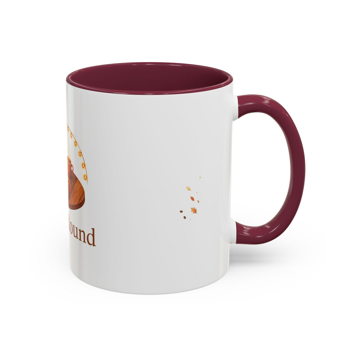 Gather Round color accent ceramic coffee mug — Amanda's Brew House