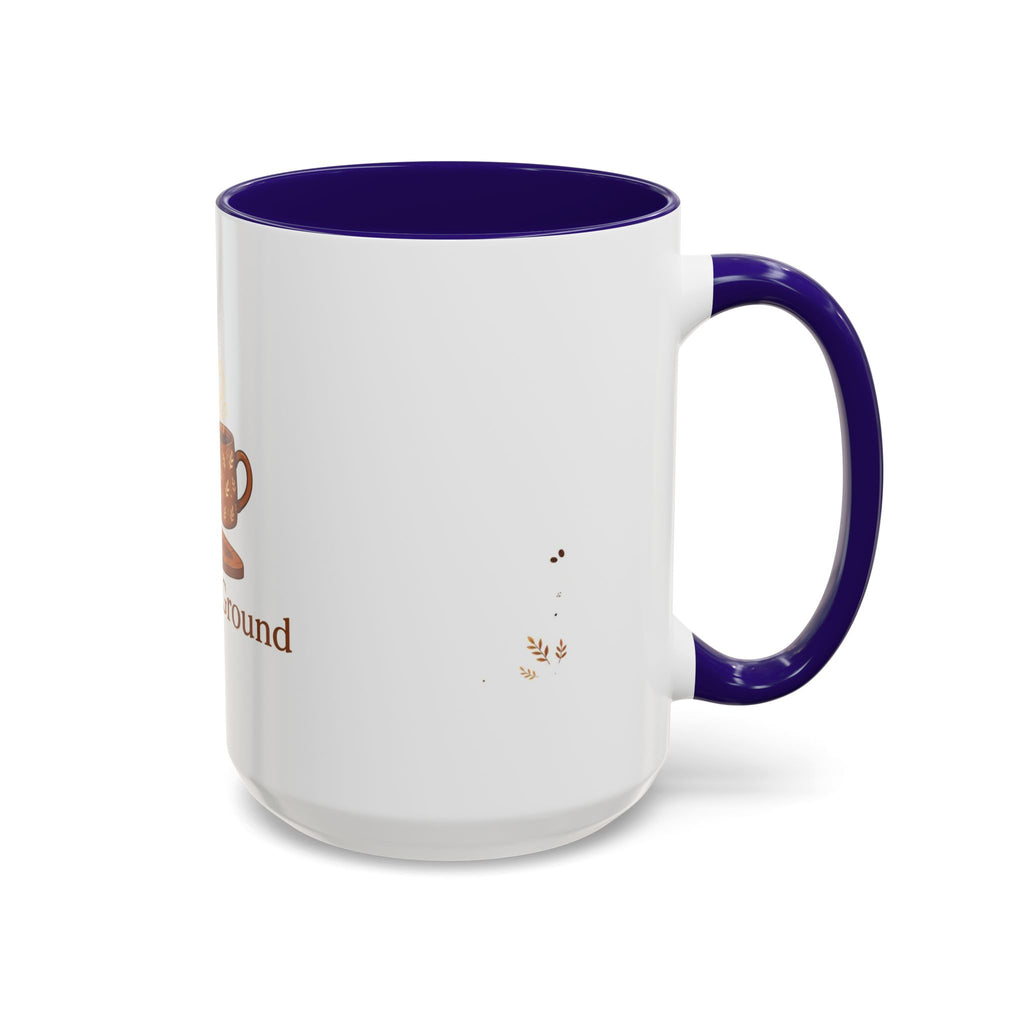 Common Ground color accent ceramic coffee mug — Amanda's Brew House