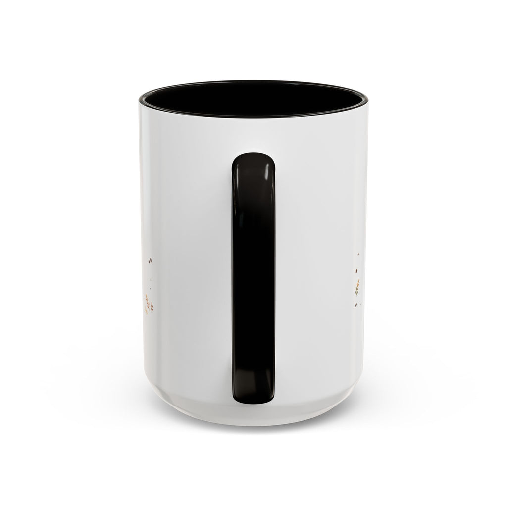 Common Ground color accent ceramic coffee mug — Amanda's Brew House