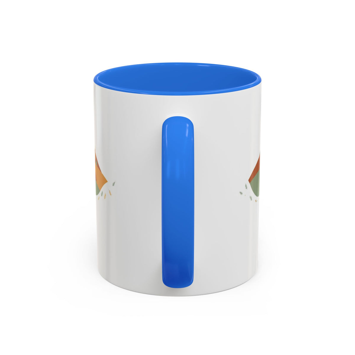 Open Road color accent ceramic coffee mug — Amanda's Brew House