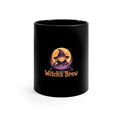 Witch's Brew — Funny Halloween Coffee Mug | Black 11oz Ceramic