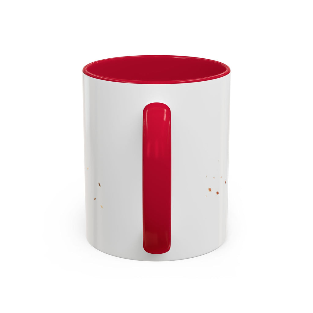 Sweater Weather Sips color accent ceramic coffee mug — Amanda's Brew House