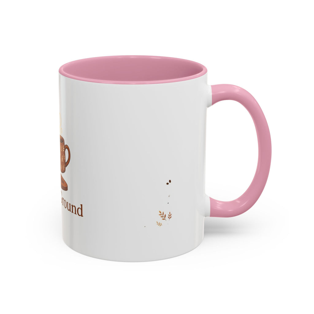Common Ground color accent ceramic coffee mug — Amanda's Brew House