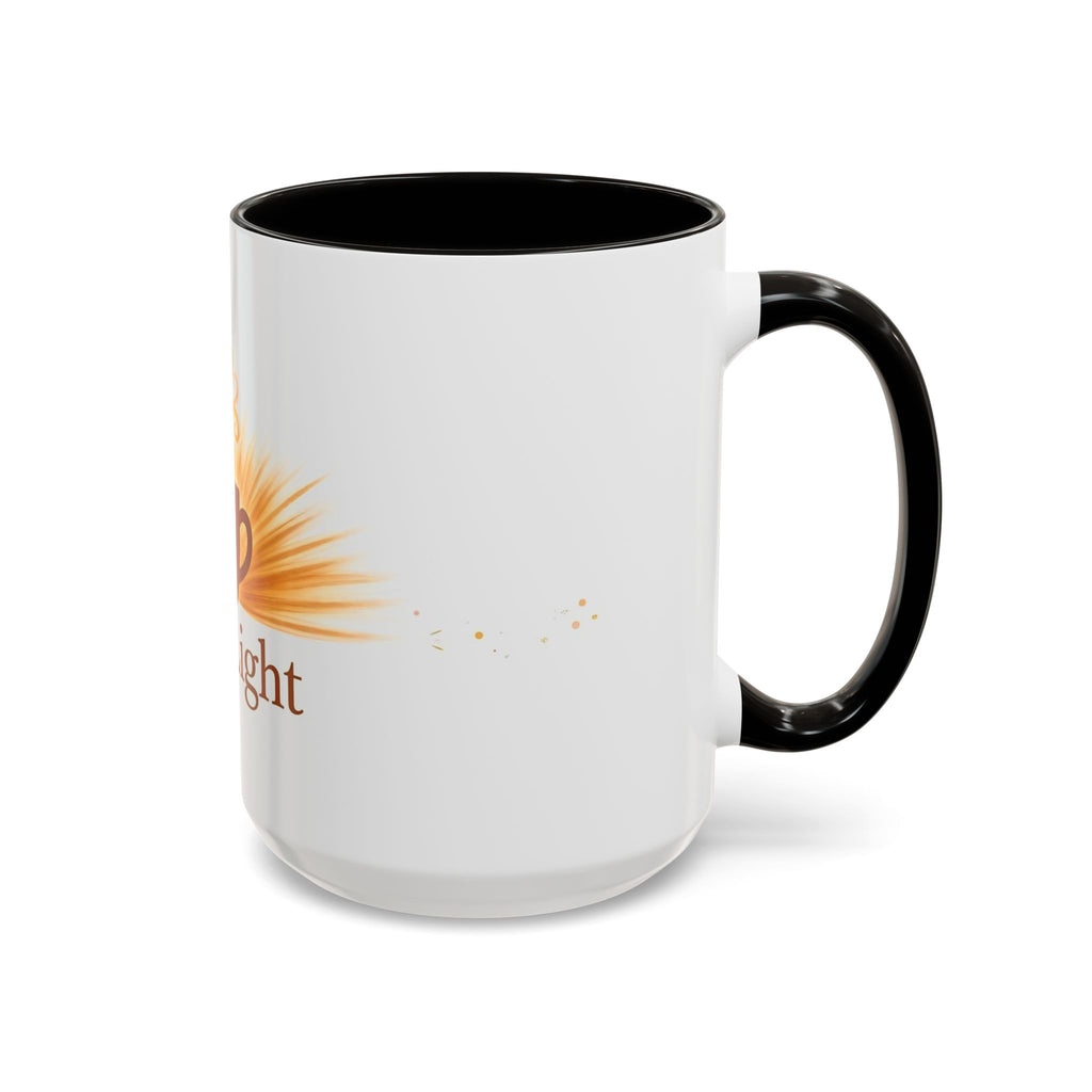 First Light color accent ceramic coffee mug — Amanda's Brew House