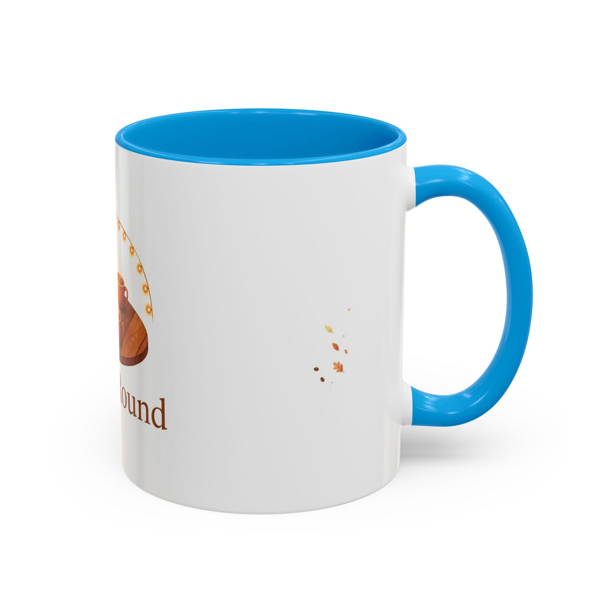 Gather Round color accent ceramic coffee mug — Amanda's Brew House