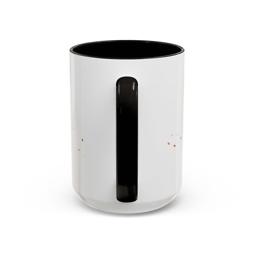 Sweater Weather Sips color accent ceramic coffee mug — Amanda's Brew House