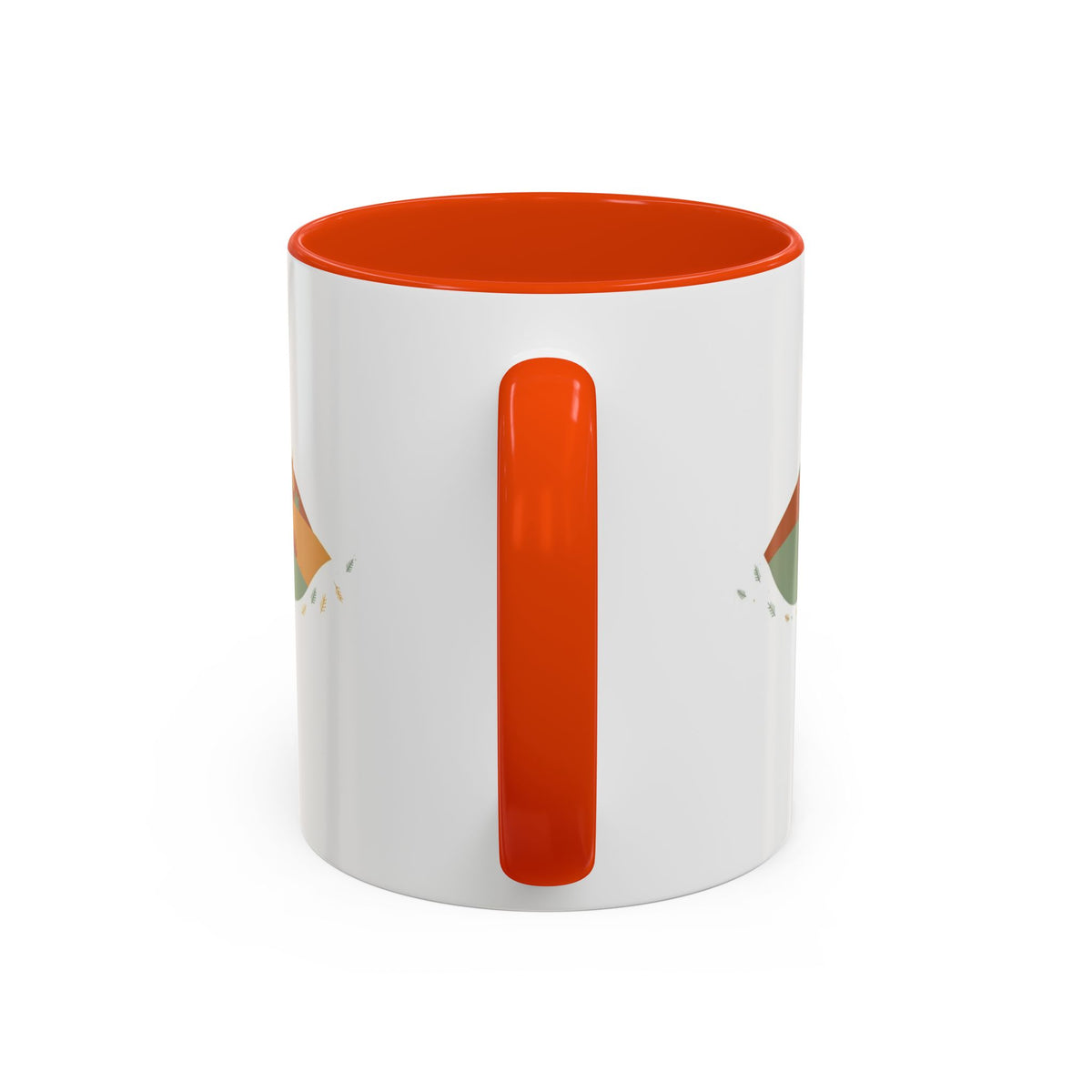 Open Road color accent ceramic coffee mug — Amanda's Brew House