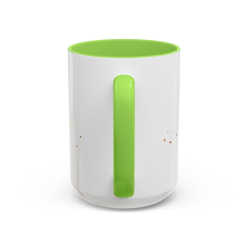 Sweater Weather Sips color accent ceramic coffee mug — Amanda's Brew House