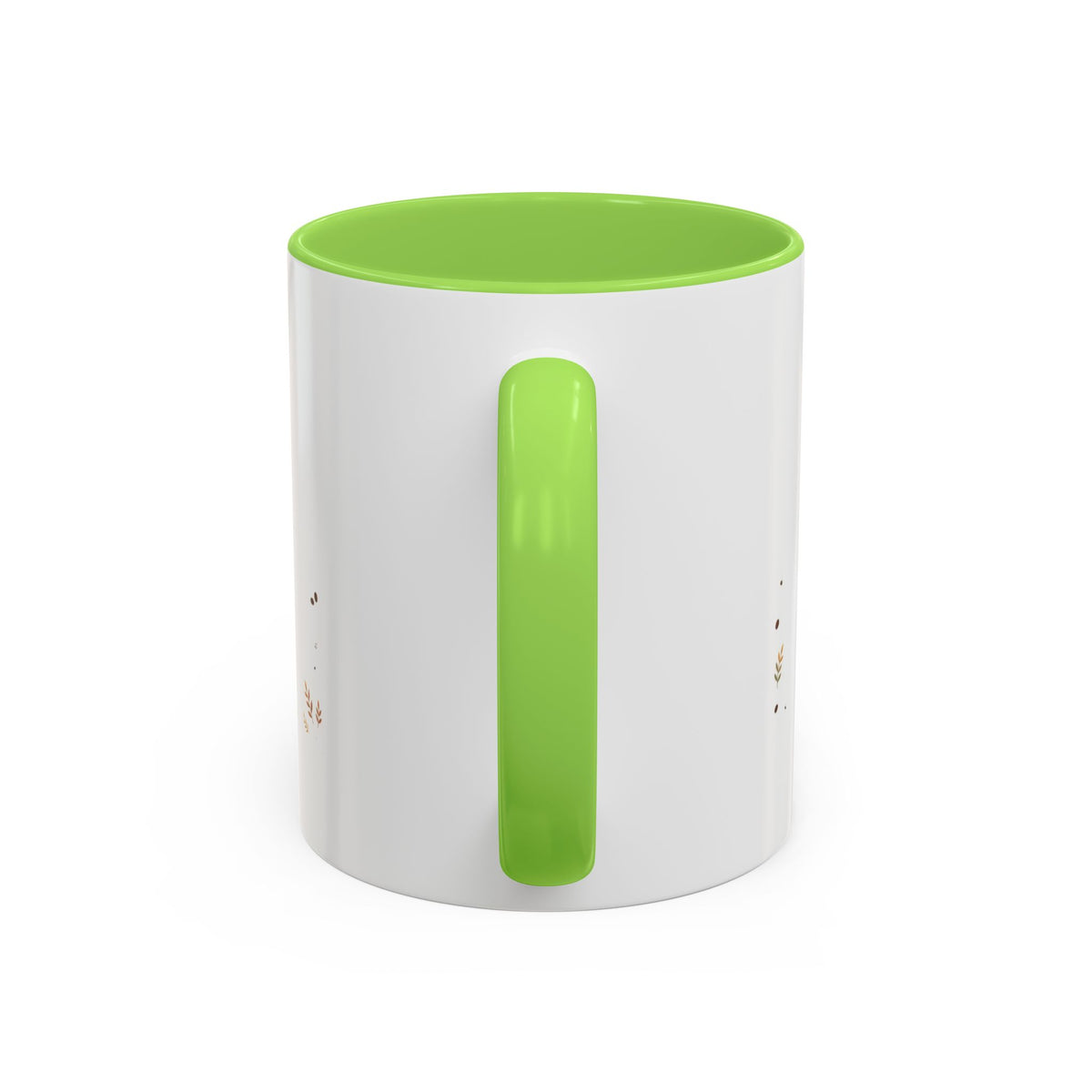 Common Ground color accent ceramic coffee mug — Amanda's Brew House