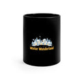 Winter Wonderland — Christmas Coffee Mug | Black 11oz Ceramic