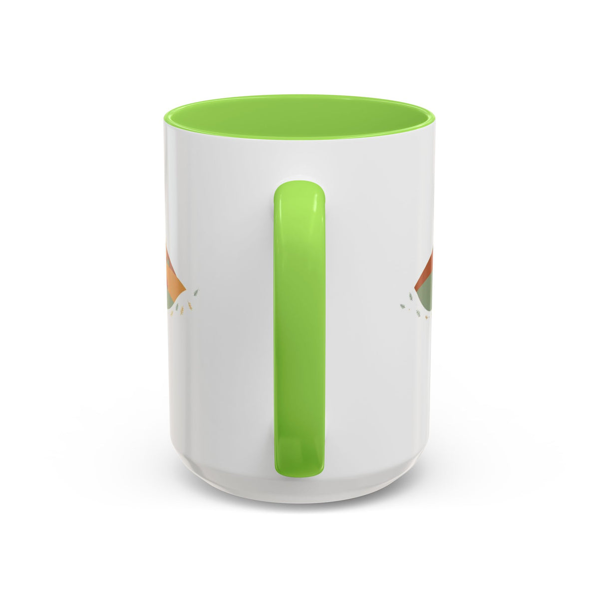 Open Road color accent ceramic coffee mug — Amanda's Brew House