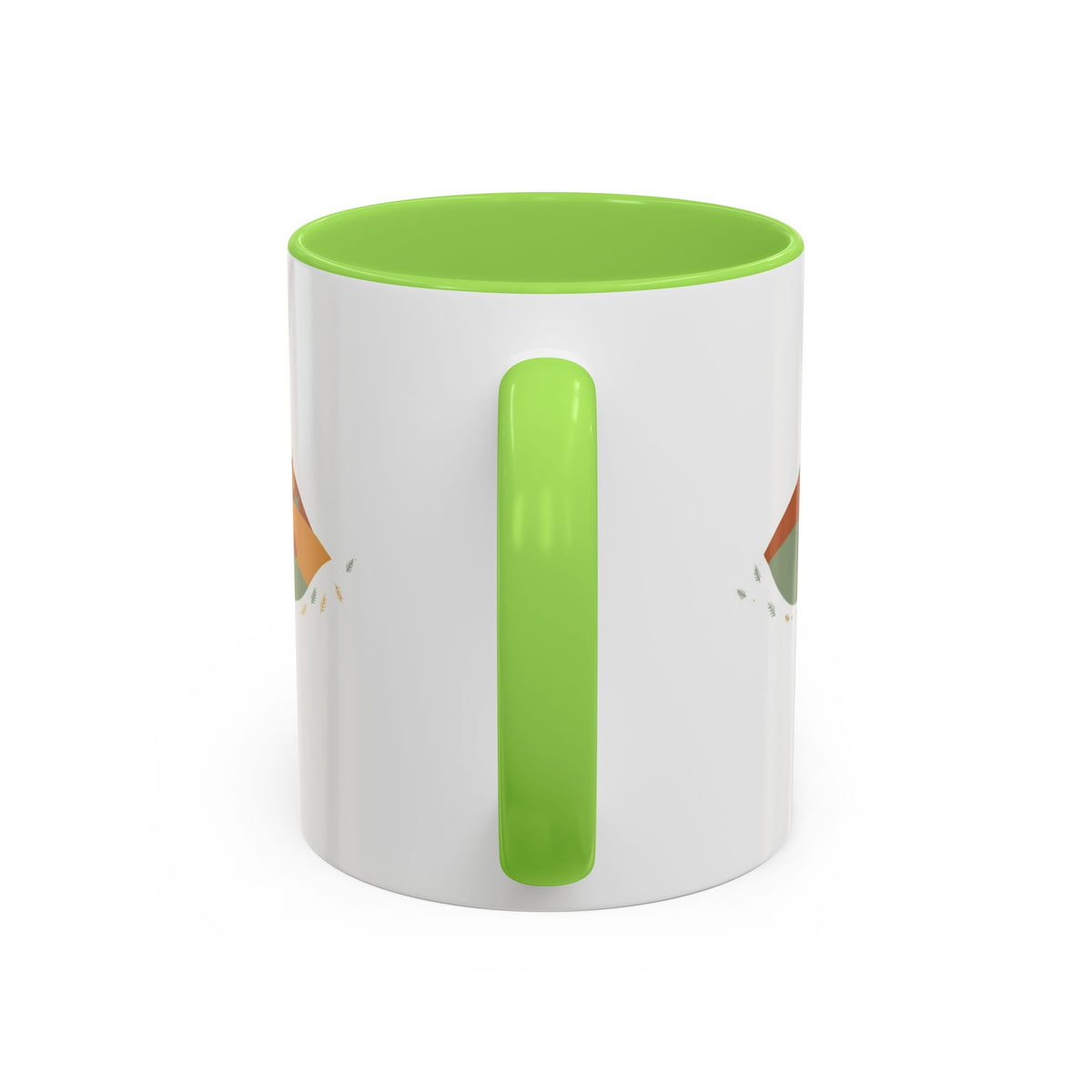 Open Road color accent ceramic coffee mug — Amanda's Brew House