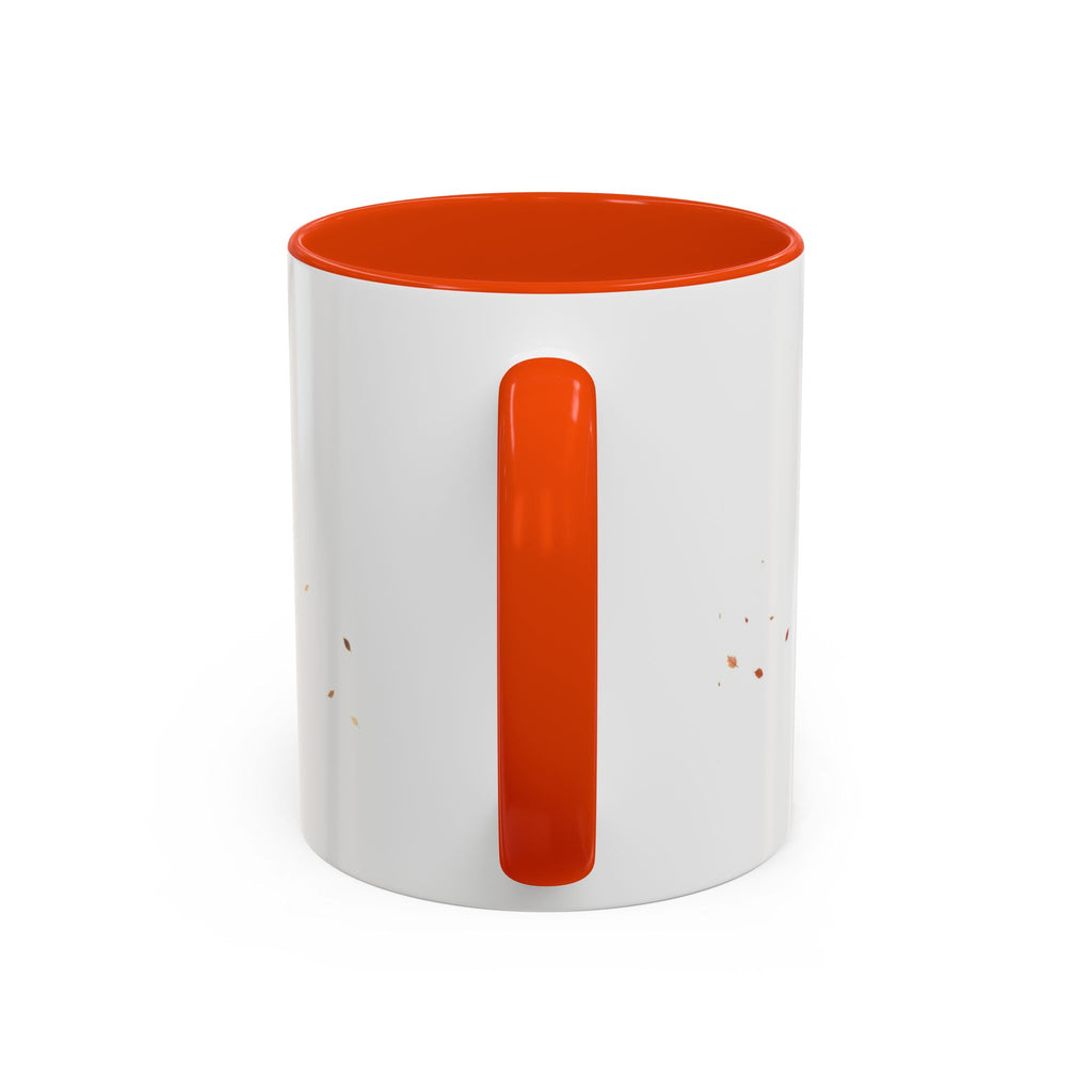 Sweater Weather Sips color accent ceramic coffee mug — Amanda's Brew House