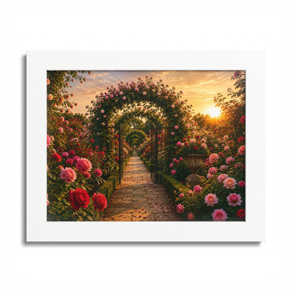 Rose Garden of Life — Framed Wall Art — product image from Amanda's Brew House