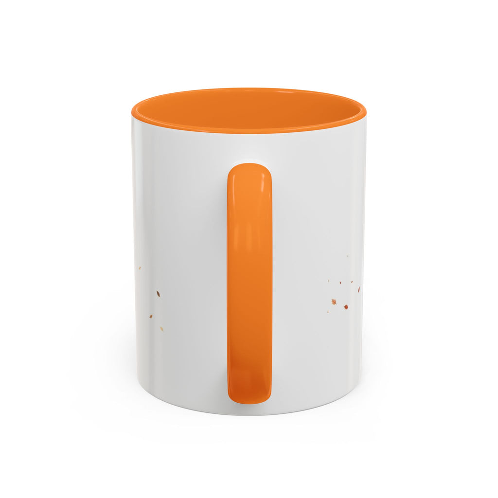Sweater Weather Sips color accent ceramic coffee mug — Amanda's Brew House