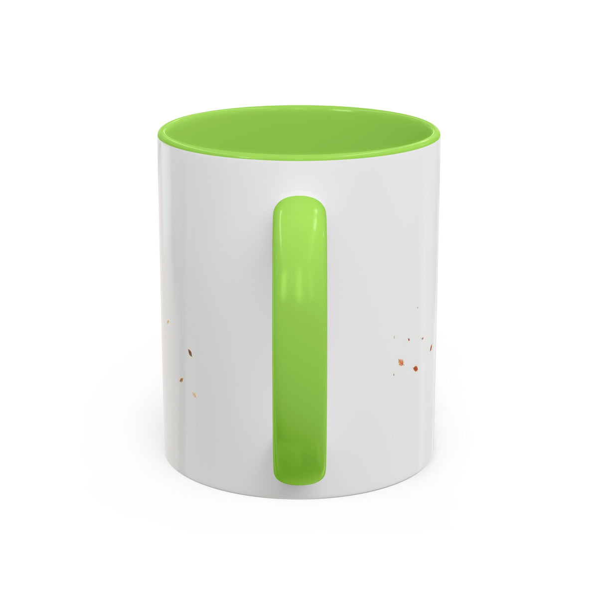 Sweater Weather Sips color accent ceramic coffee mug — Amanda's Brew House