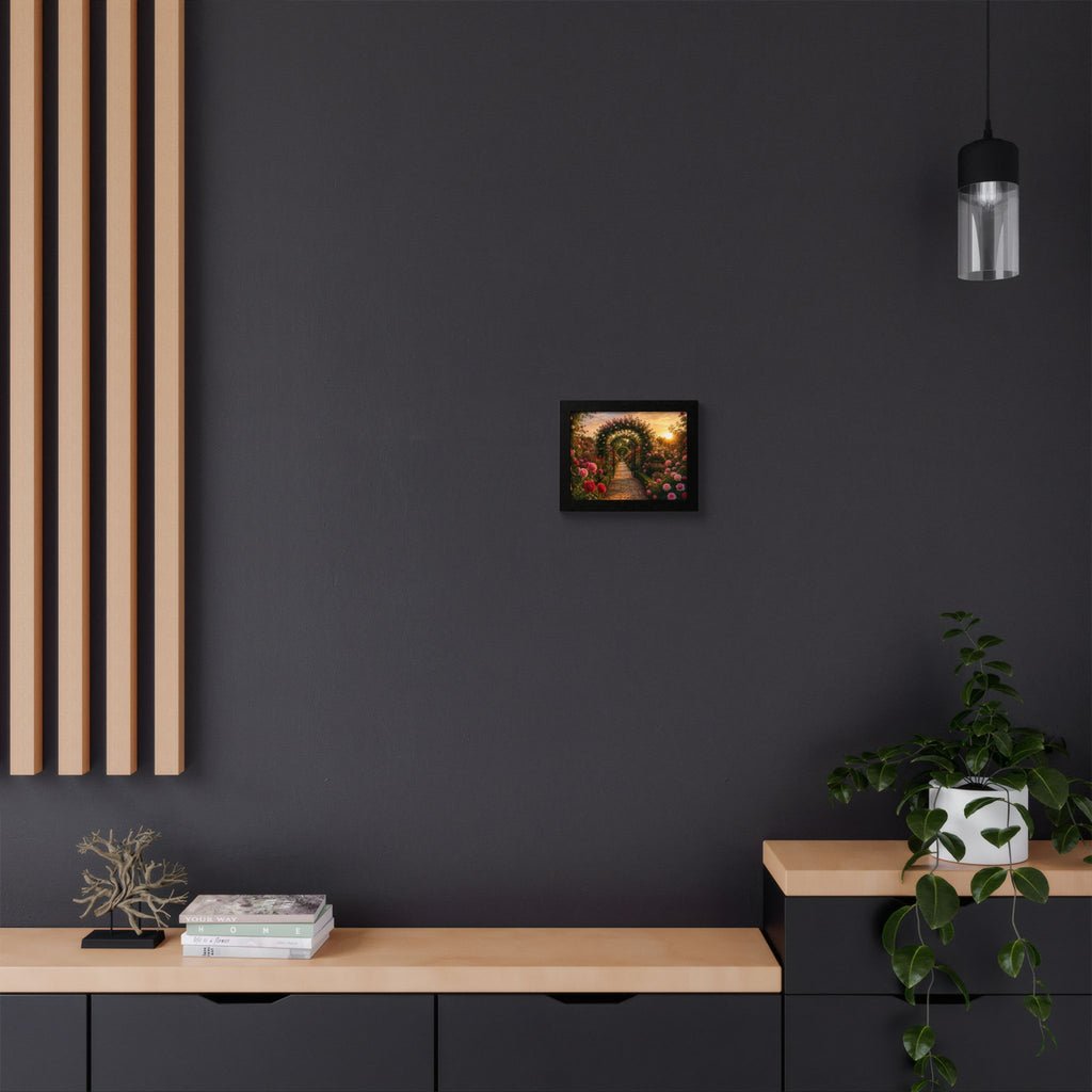 Rose Garden of Life — Framed Wall Art