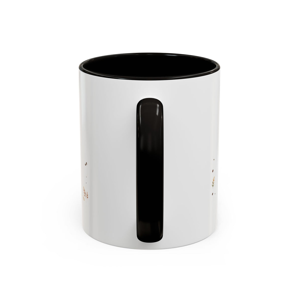 Common Ground color accent ceramic coffee mug — Amanda's Brew House