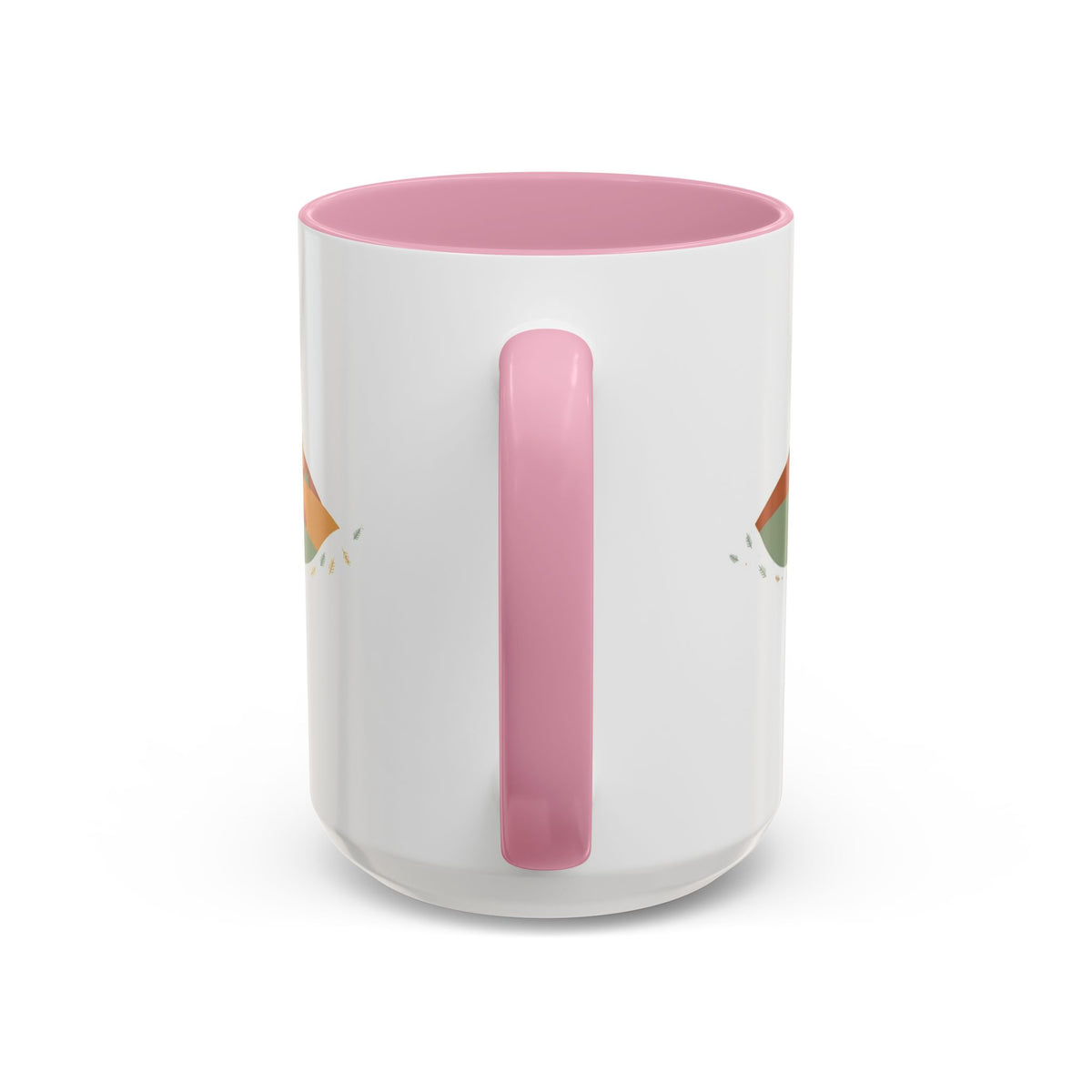 Open Road color accent ceramic coffee mug — Amanda's Brew House