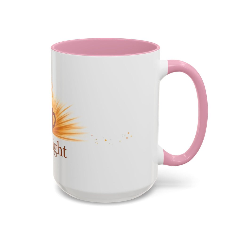 First Light color accent ceramic coffee mug — Amanda's Brew House