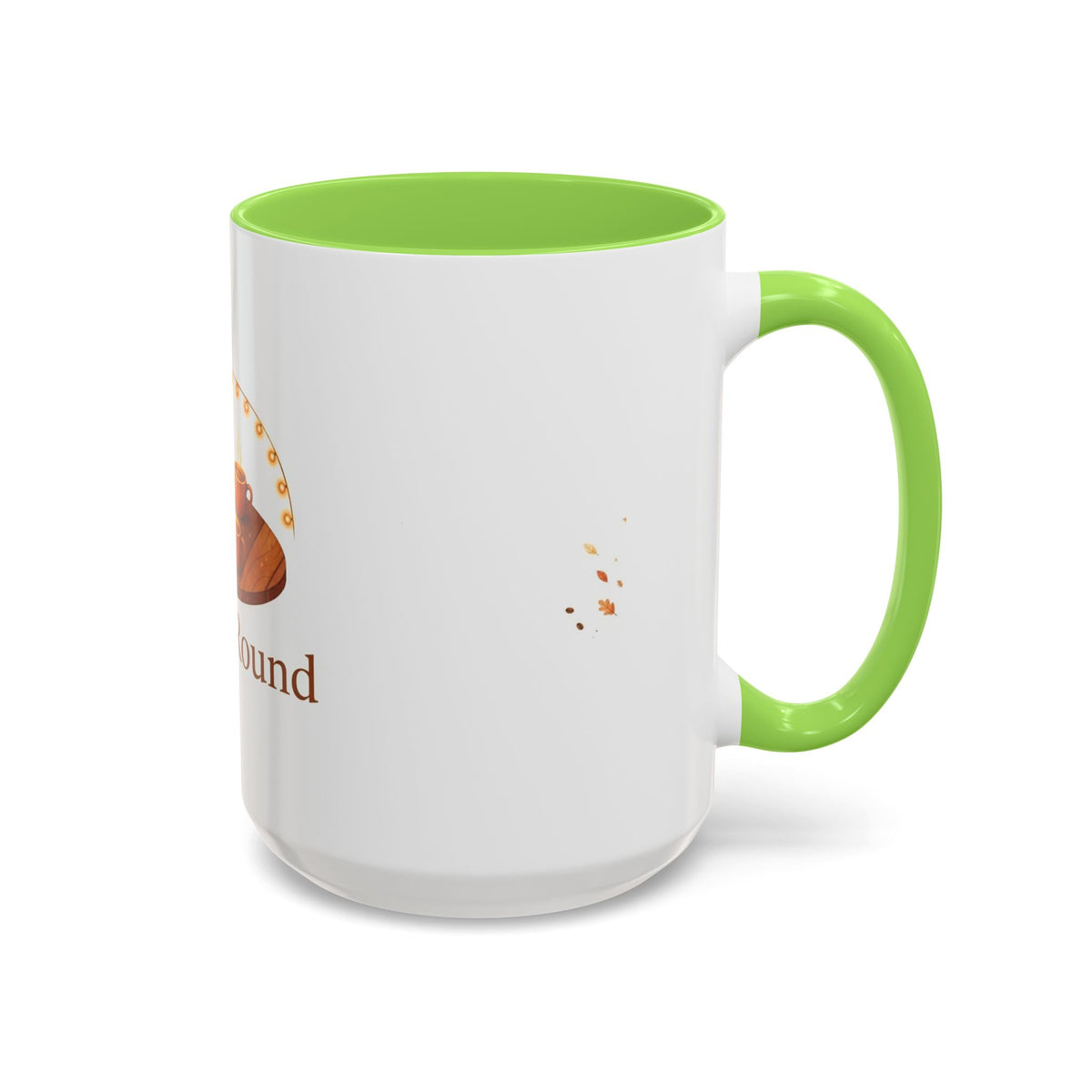 Gather Round color accent ceramic coffee mug — Amanda's Brew House